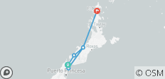 Philippines Island Hopping West (Without Boat Expedition) - 6 destinations