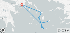 Inselhopping auf den griechischen Inseln (Hostels) - 13 Destinationen