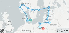 Le meilleur de la Scandinavie et des pays baltes - 20 jours - 27 destinations