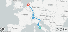 Rome to Amsterdam Explorer - 10 days - 18 destinations
