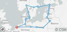 Ontdek Noord-Europa - 18 dagen - 23 bestemmingen