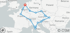„Juwel Europas“ 14 Tage - 21 Destinationen