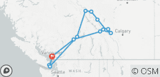 De wonderen van de Canadese Rockies (2027, 10 dagen) - 16 bestemmingen