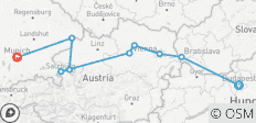 Schätze der Donau: Budapest – München - 9 Destinationen