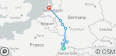 Bezaubernde Rhein-Weihnachtsmärkte: Basel – Amsterdam - 9 Destinationen