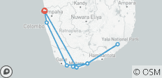 De zuidkust van Sri Lanka, of 13 dagen in het paradijs - 10 bestemmingen