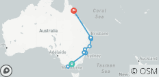Australien-Abenteuer mit dem Mietwagen 15 Tage - 21 Destinationen