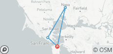 Proeven, bekijken & ontdekken: 4 dagen in San Francisco & Napa Valley - 4 bestemmingen