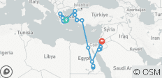 Ancient Civilizations: Greece, Turkey, Egypt & Jordan - 42 destinations