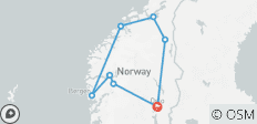 Norway: Fjords on a Hurtigruten Cruise - 8 destinations