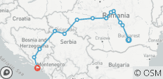 Balkan Peninsula (13 destinations) - 13 destinations