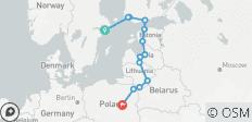 Capitales baltes (14 destinations) - 14 destinations