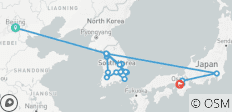 Peking, Koreaanse schoonheid en Japan (18 bestemmingen) - 18 bestemmingen