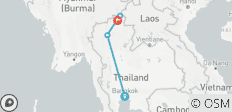 Bangkok et le Triangle d\'Or – Fin du circuit à Chiang Rai (de Bangkok à Chiang Rai) - 4 destinations