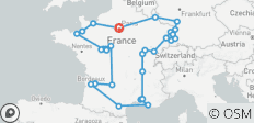 Franse passie en het Zwarte Woud (49 bestemmingen) - 49 bestemmingen
