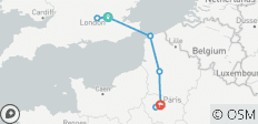 Von London bis Paris (8 Destinationen) - 8 Destinationen