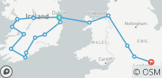 Ontdek het Verenigd Koninkrijk en Ierland (17 bestemmingen) - 17 bestemmingen