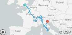 « L\'Europe spectaculaire » : fin à Venise (de Londres à Venise) - 29 destinations