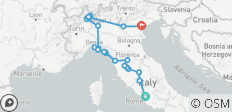 L\'Italie en bref (de Rome à Mestre) - 28 destinations