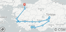 The Turkish Tour (21 destinations) - 21 destinations