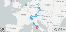 D\'Amsterdam à Rome - 25 destinations