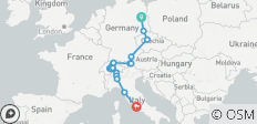 From Berlin to Rome (including Mount Titlis) - 19 destinations