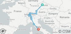 Majestueus Europa (inclusief Interlaken) - 16 bestemmingen