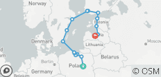 Cap sur le Nord et Riga - 18 destinations