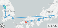 Shining Korea and Contrasts of Japan (26 destinations) - 26 destinations