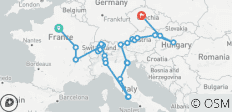 L\'Europe romantique (39 destinations) - 39 destinations