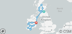 L\'Écosse et l\'Irlande (22 destinations) - 22 destinations
