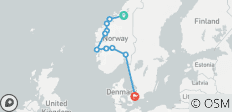 La belle Norvège, fin à Copenhague - 10 destinations