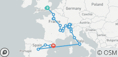 Spectacular Europe with Barcelona (31 destinations) - 31 destinations