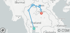 Thaïlande et Laos : la route ancestrale du Mékong (14 destinations) - 14 destinations