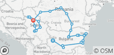Wonders of Bulgaria, Romania, and Serbia - 35 destinations