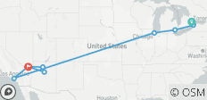 Toronto, Niágara y Chicago con Western Classics, terminando en Las Vegas (de Toronto a Las Vegas) - 10 destinos