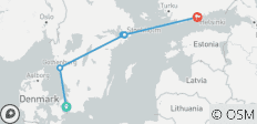 18 to 35s Essential Scandinavia (8 destinations) - 8 destinations
