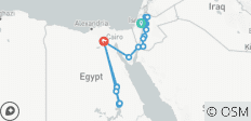 Kontraste in Jerusalem, Jordanien und Ägypten (40 Destinationen) - 40 Destinationen