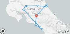 Best of Costa Rica Family Holiday (14 destinations) - 14 destinations