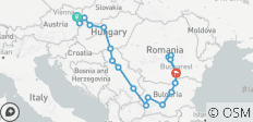 De la Vienne impériale à la Transylvanie en 18 jours ; circuit semi-privé avec un accompagnateur dédié et un véhicule privé - 19 destinations