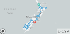 New Zealand Vista - 28 destinations