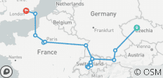 Les grandes villes européennes (16 destinations) - 16 destinations