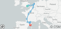Remarkable Journey end Barcelona (18 destinations) - 18 destinations