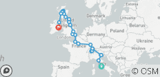Une aventure incroyable (32 destinations)
