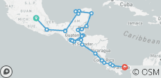 Le meilleur de l\'Amérique centrale (66 destinations) - 66 destinations