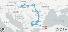 Circuit « À la découverte de l\'Europe de l\'Est » (22 destinations) - 22 destinations