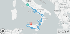 Rom nach Sizilien (35 Destinationen) - 35 Destinationen