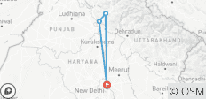 « Whistles to the Hills – De Delhi à Shimla en petit train | 3 jours » - 4 destinations