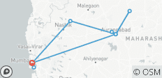 De Maharashtra-erfgoedroute - 9 bestemmingen