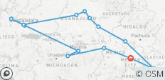 9 jours au cœur du Mexique : Mexico, Guadalajara, Guanajuato et Querétaro - 15 destinations